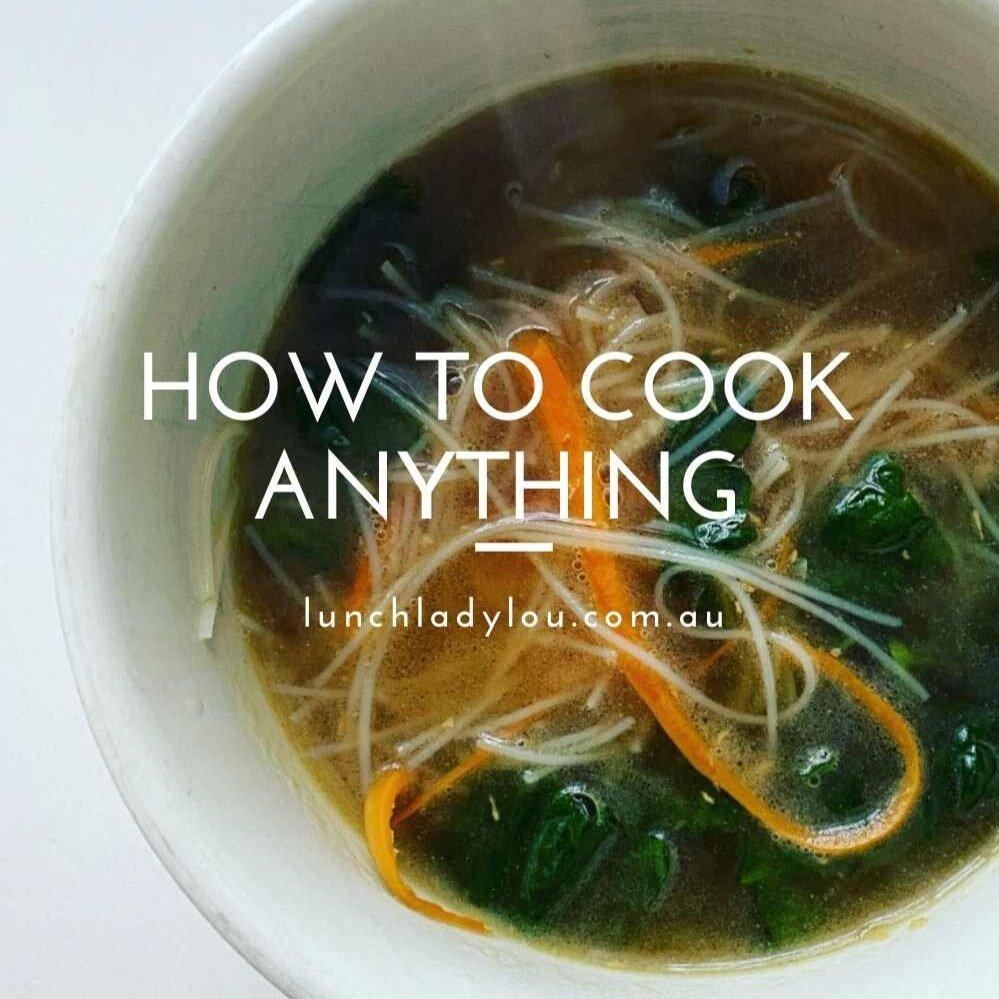 How to cook anything in 4 simple steps