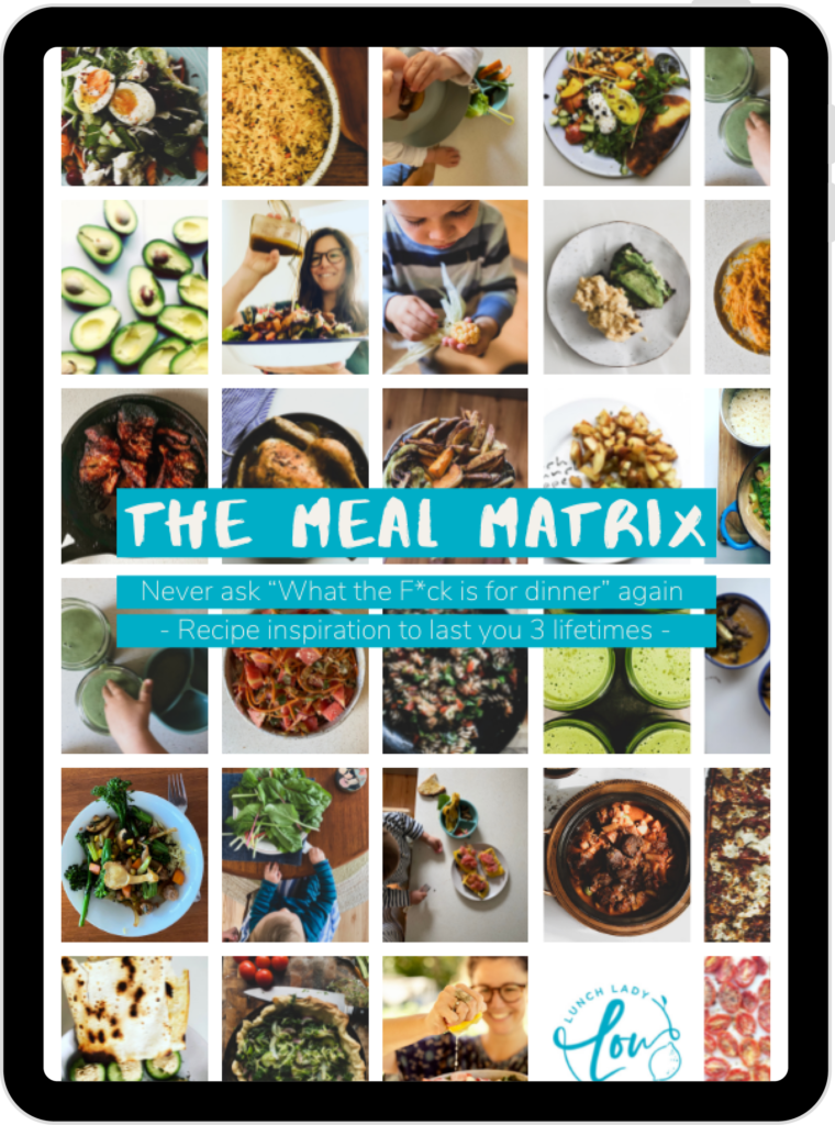 The Meal Matrix is a free downloadable guide to help you create effortless meal ideas and flavour combinations
