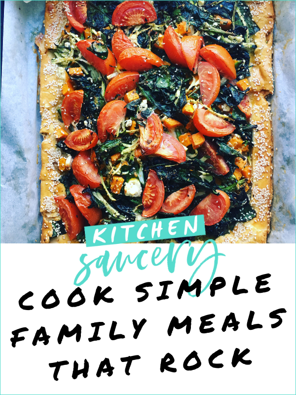 Cook delicious family friendly recipes with Kitchen Saucery