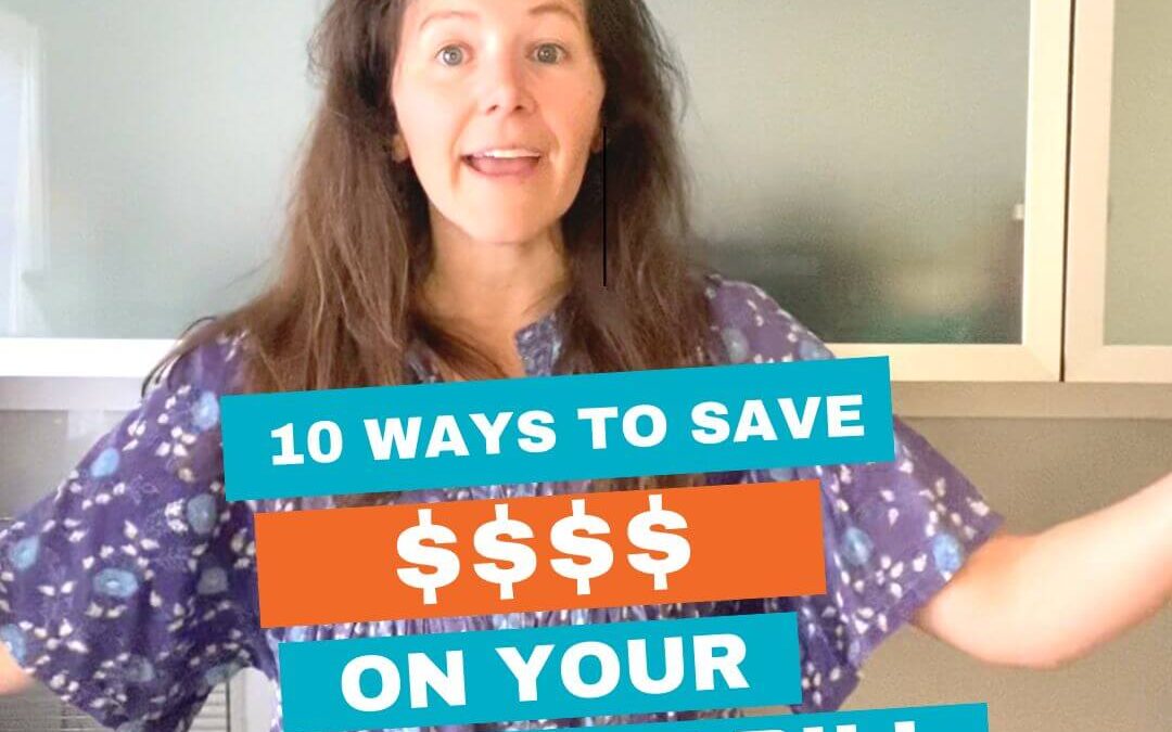 10 ways to save money on your grocery bill